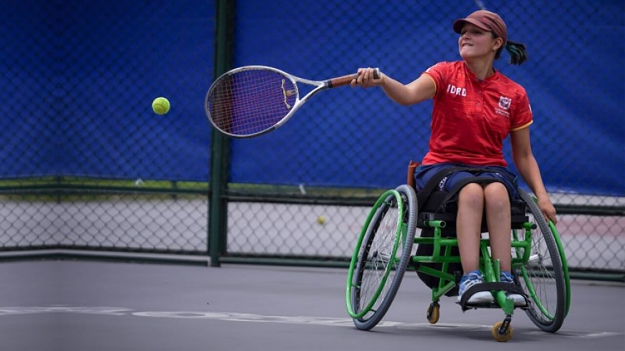 Michelle López estuvo compitiendo en los juegos Parapanamericanos Juveniles 2023.