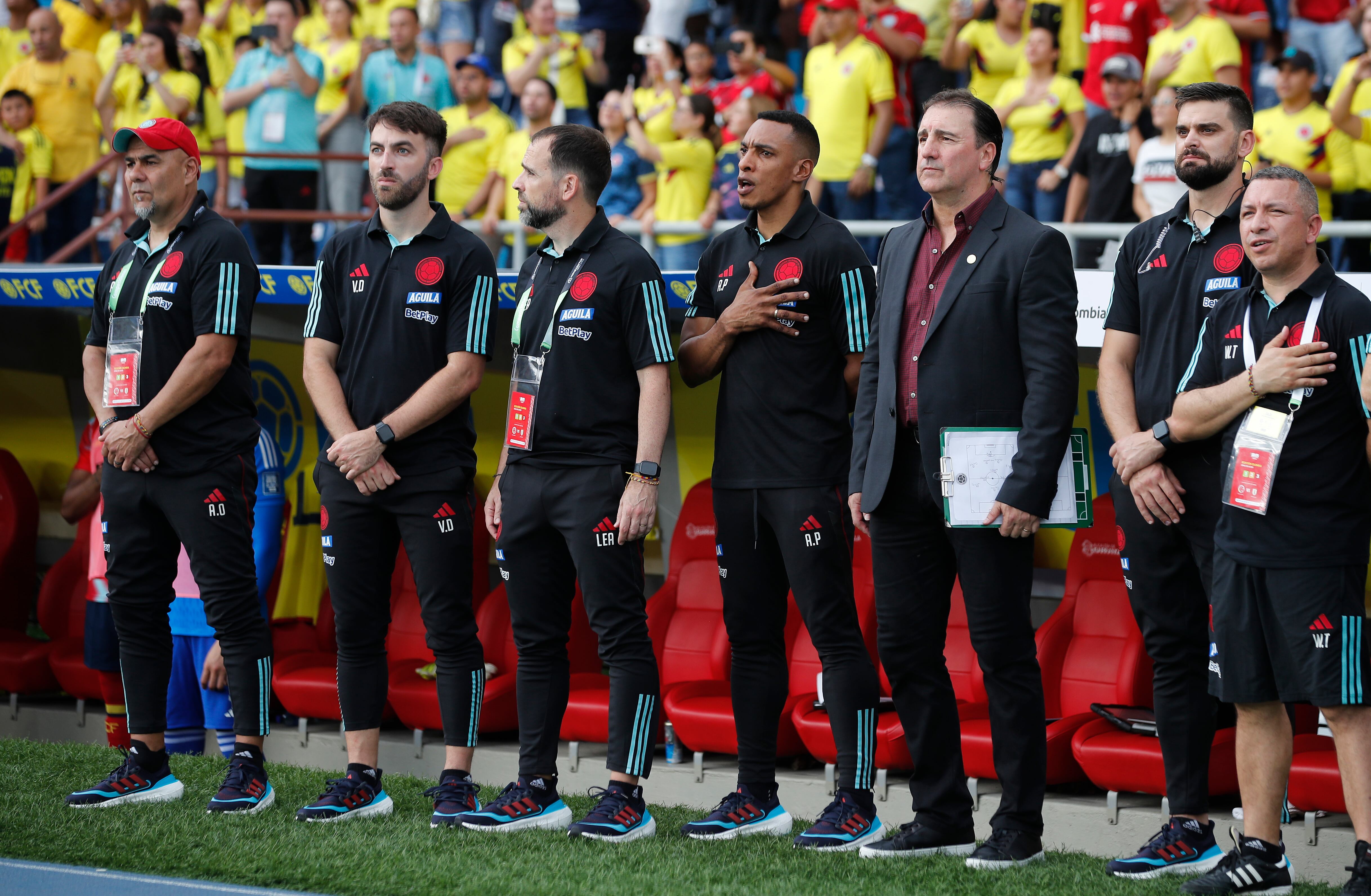 Néstor Lorenzo  Director Técnico de la Selección Colombia
Colombia vs Uruguay  empate 2-2 
Eliminatorias al Mundial 2026
Barranquilla estadio Metropolitano
Octubre 12 del 2023
Foto Guillermo Torres Reina / Semana