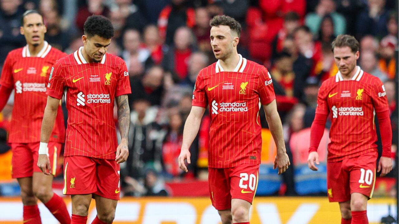 Liverpool de Luis Díaz en la temporada 2024-2025.