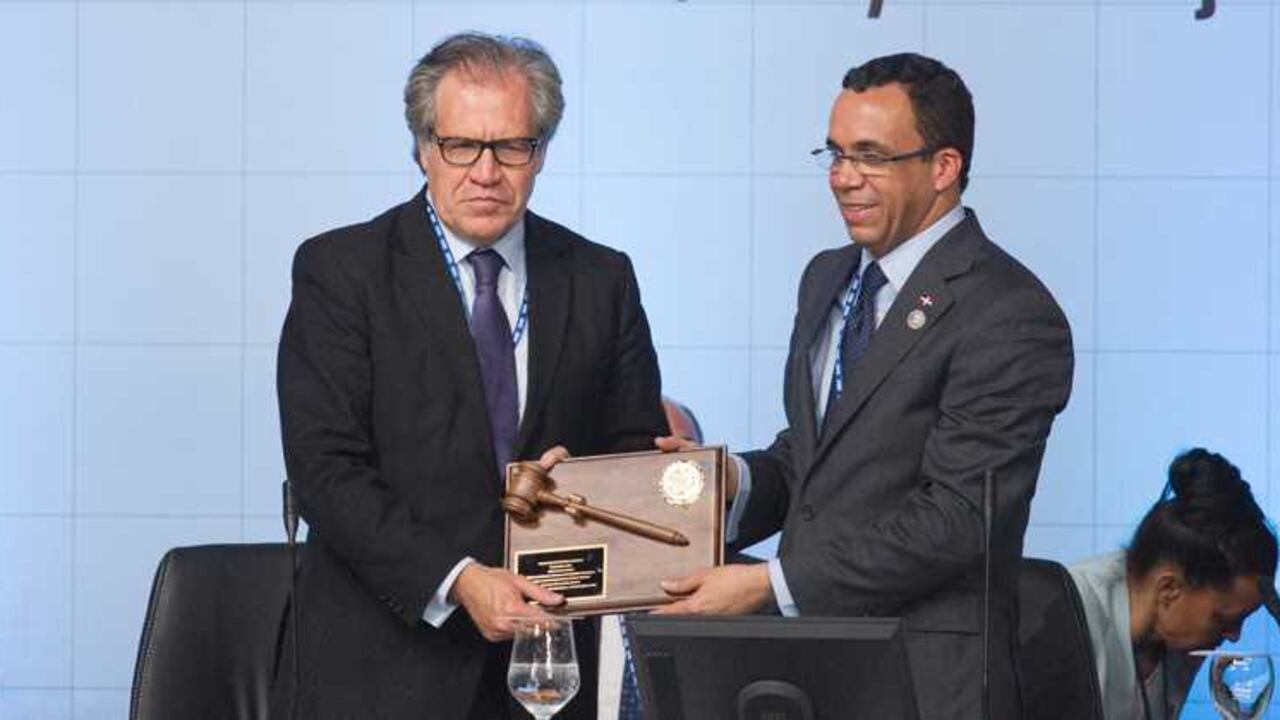 La 46a Asamblea General de la OEA se celebró desde el lunes en Santo Domingo.