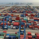 Comercio exterior China (Chinatopix via AP, File)