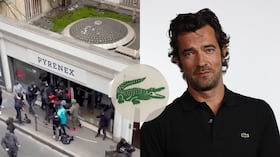 Se pronunció el CEO de Lacoste por los saqueos en tiendas de Francia por protestas.