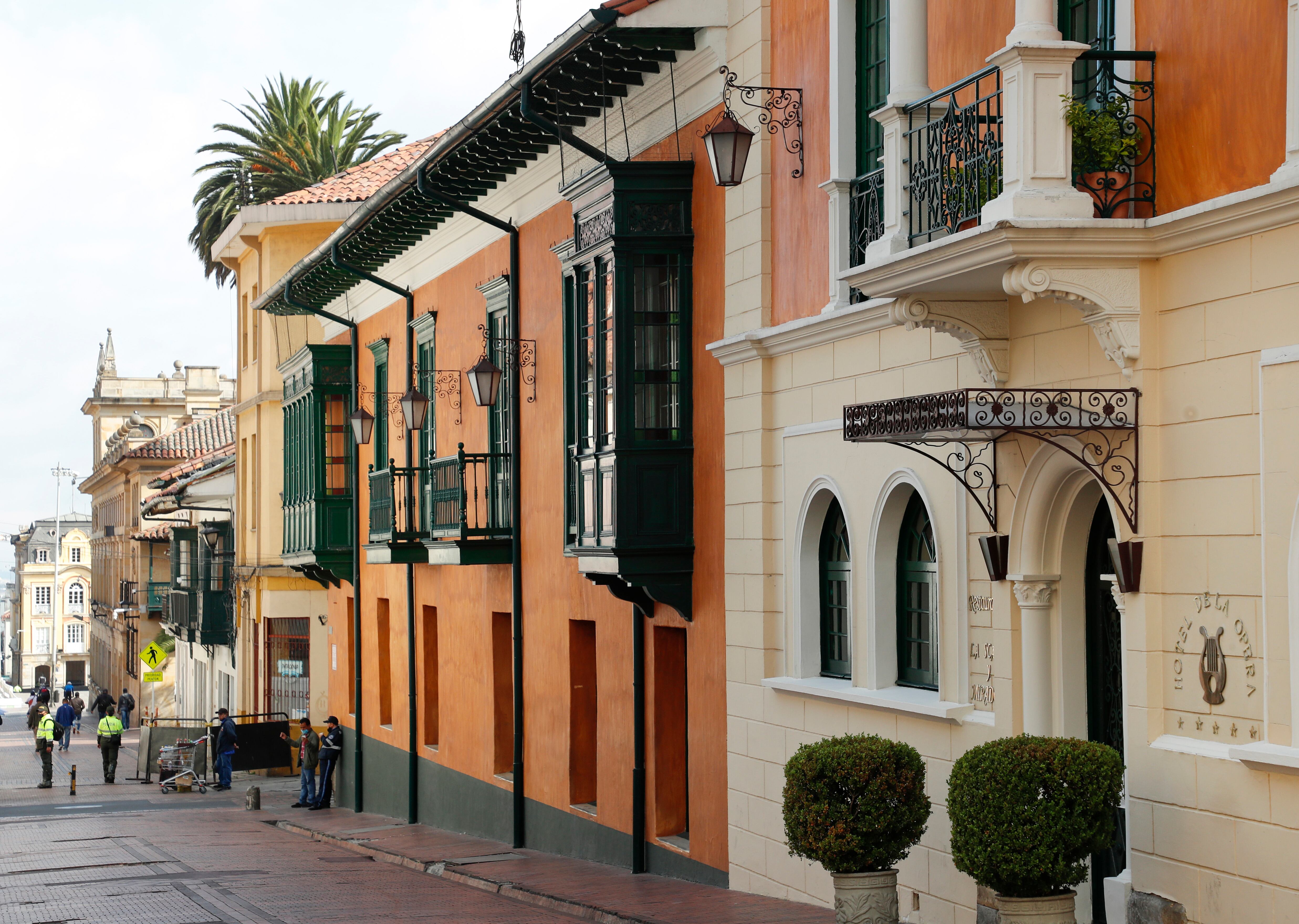 Hotel de la Opera, calles candelaria, centro de Bogotá
