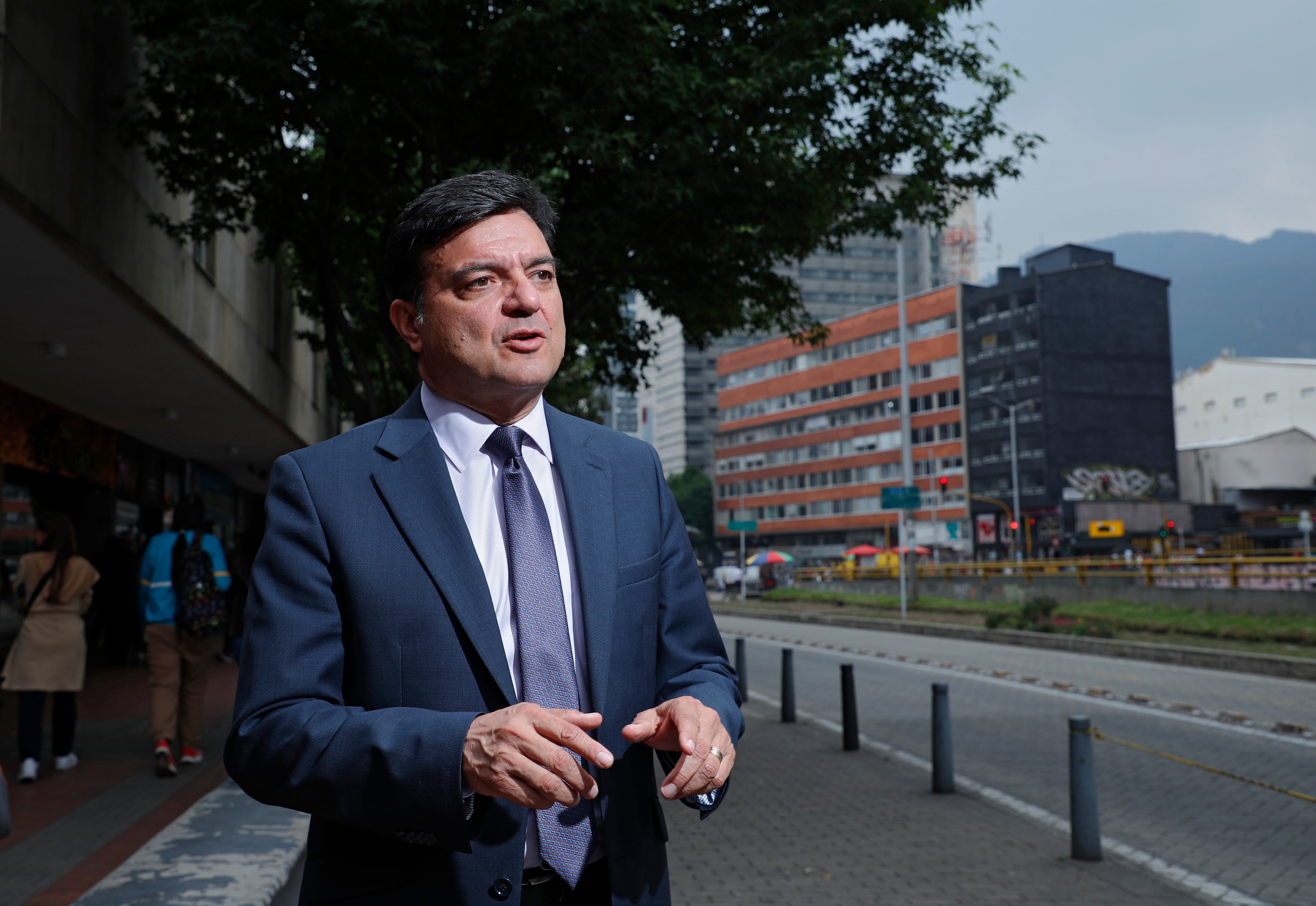 Gerson  Bermont Secretario de Salud de Bogotá