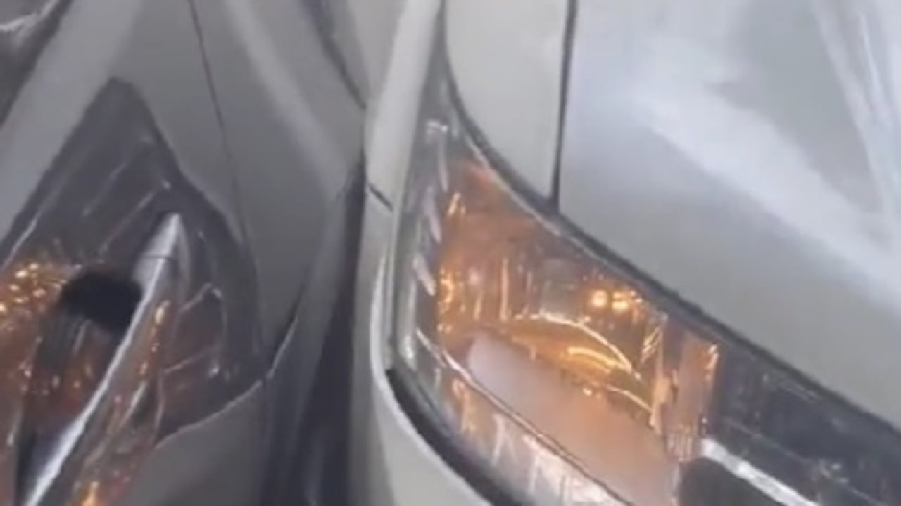 El accidente de tránsito se registró en el oeste de Cali.