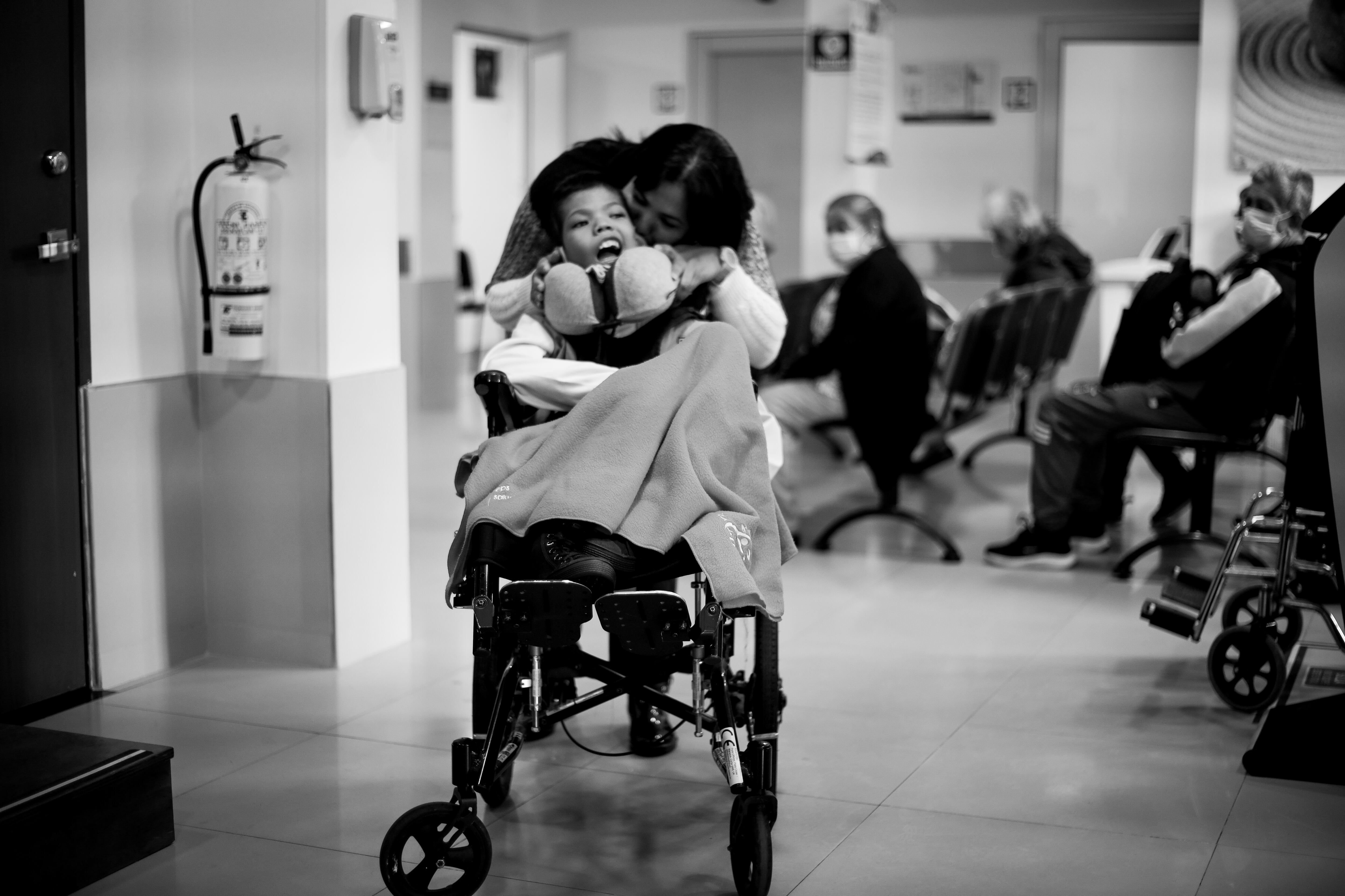 Beneficiarios del programa Cerca de Ti pediátrico de Compensar Salud. Foto: Álvaro Tavera.