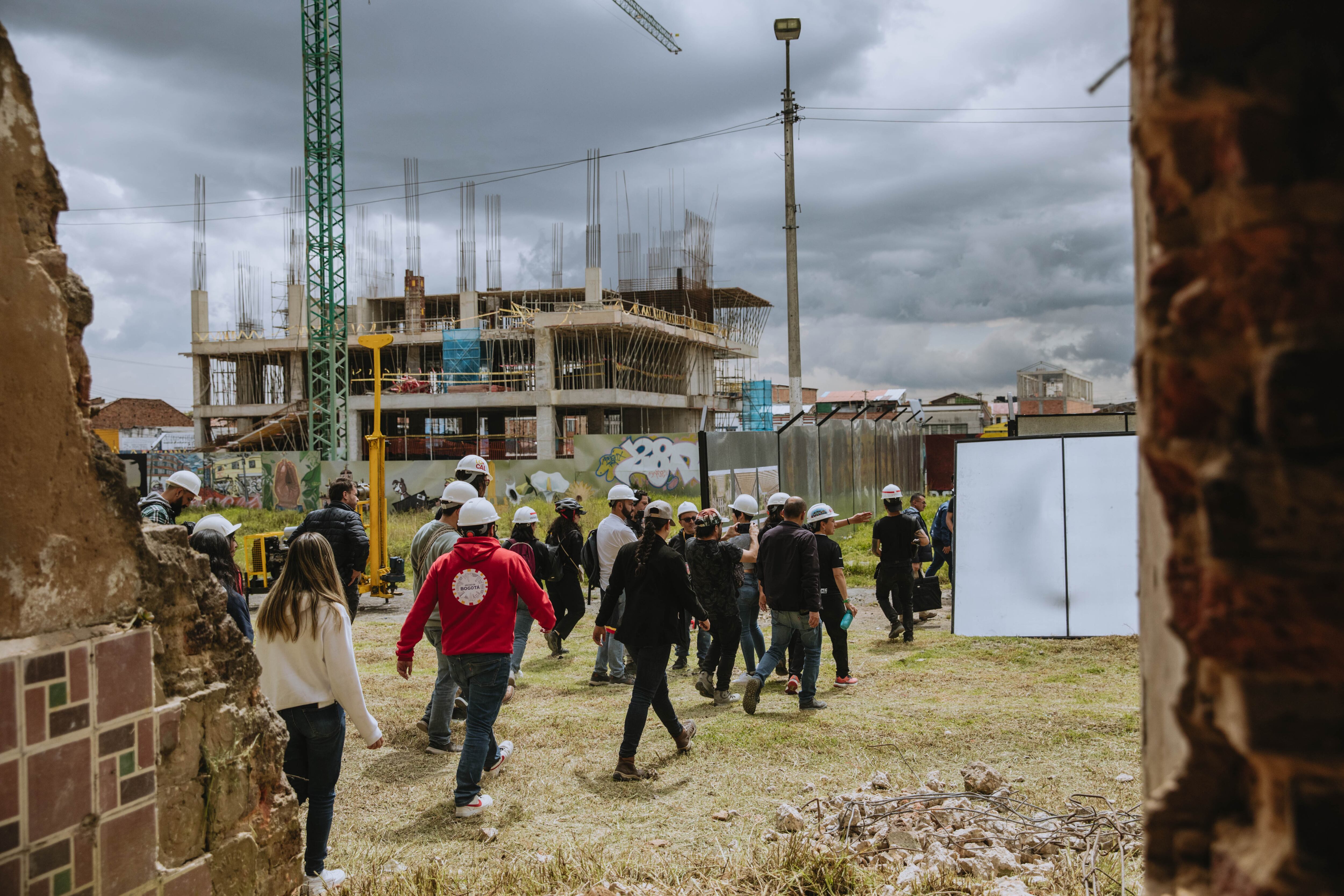 Obras en el Bronx distrito creativo.