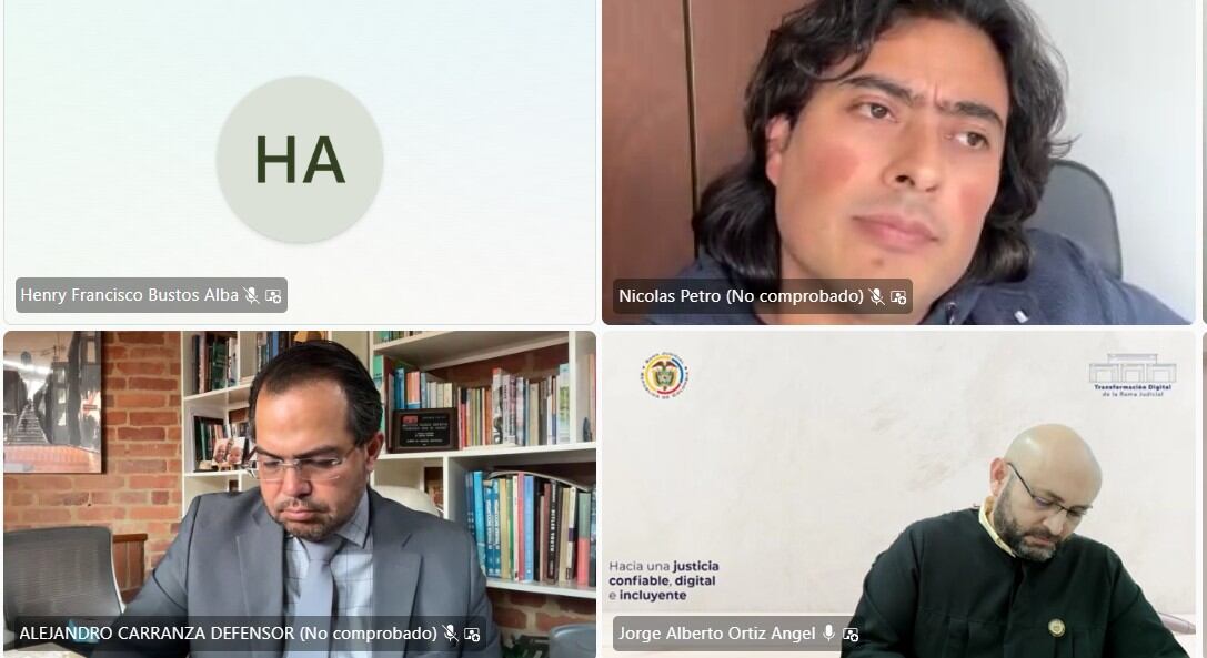 Fiscalía advierte que Nicolás Petro puede obstruir a la justicia.