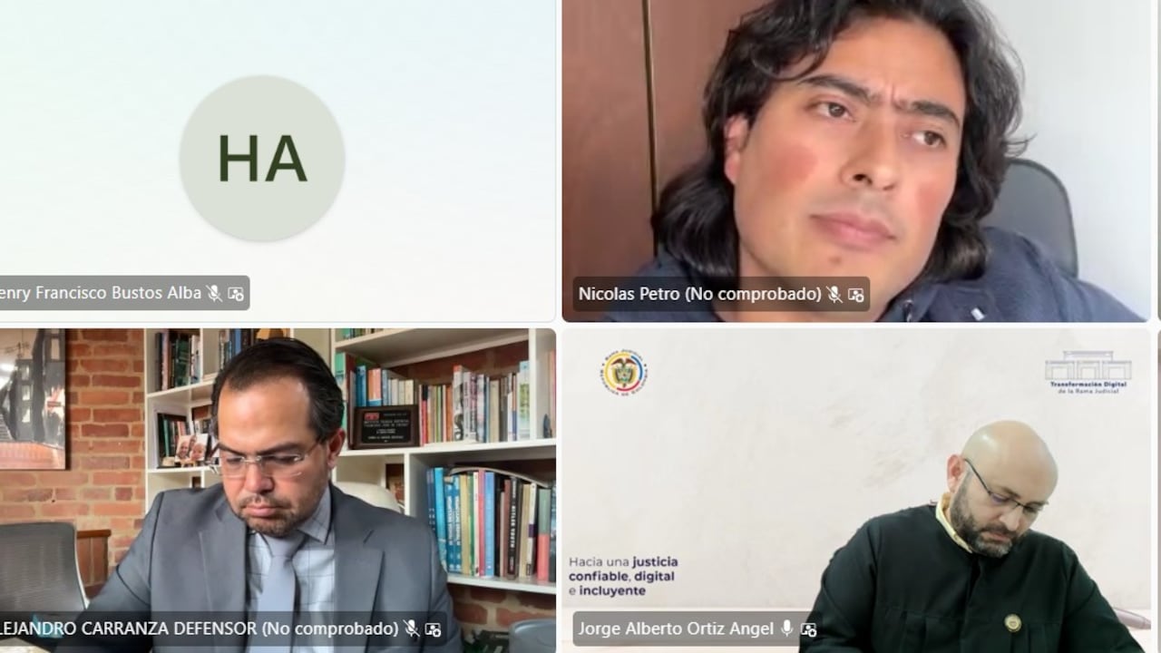 Fiscalía advierte que Nicolás Petro puede obstruir a la justicia.