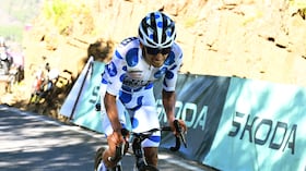 Santiago Buitrago coloca el ciclismo colombiano en lo más alto