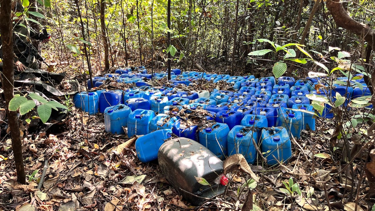 Laboratorio de clorhidrato de cocaína, que pertenecía al Clan del Golfo, fue ubicado por el Ejército.