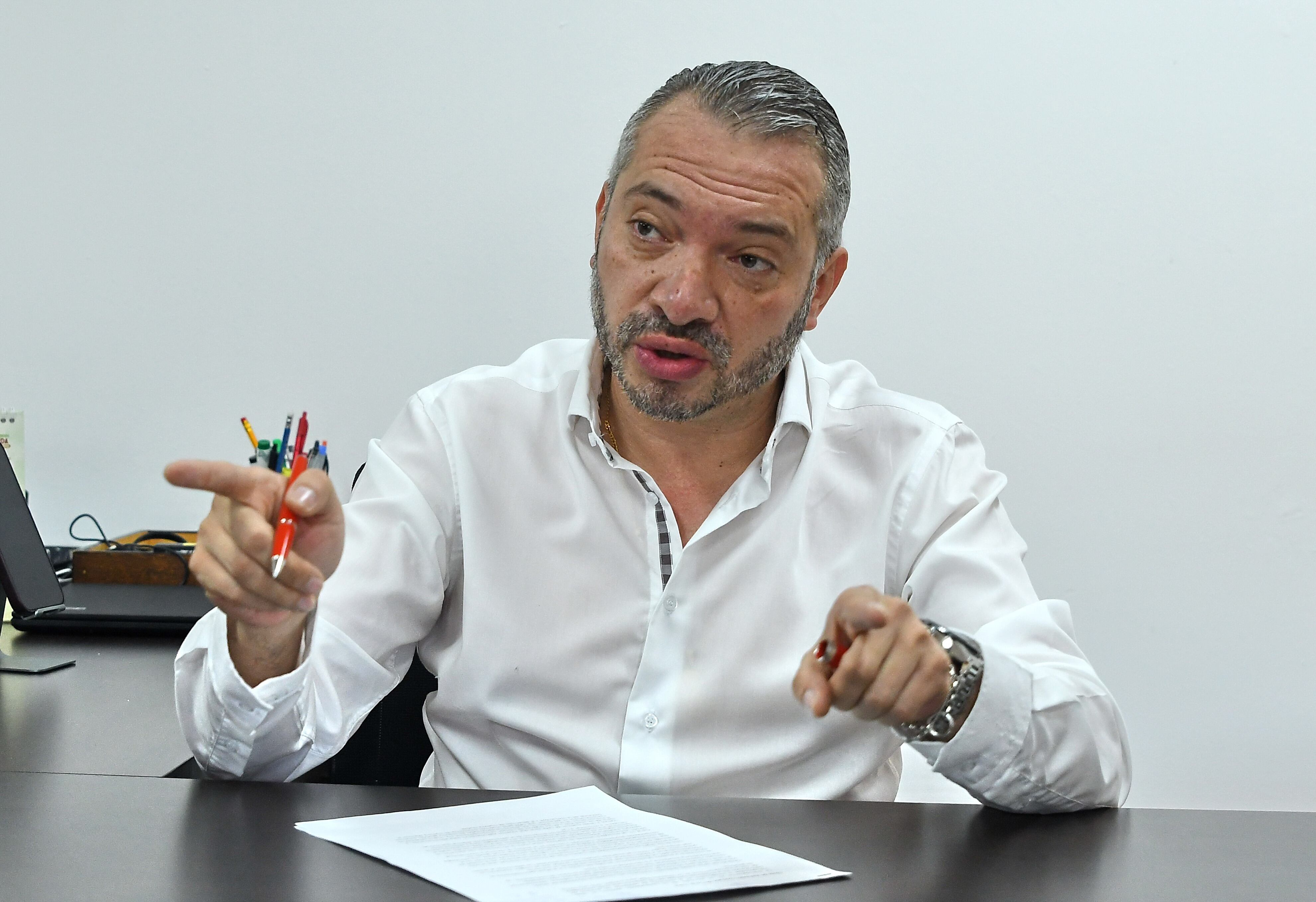 Andrés Felipe Stapper, Secretario de Gobierno
Es abogado especialista en derechos de empresas, derechos humanos y derecho internacional , humanitario. Tiene experiencia en el sector público, Abril 9 de 2024, Foto Wirman Rios, EL PAIS