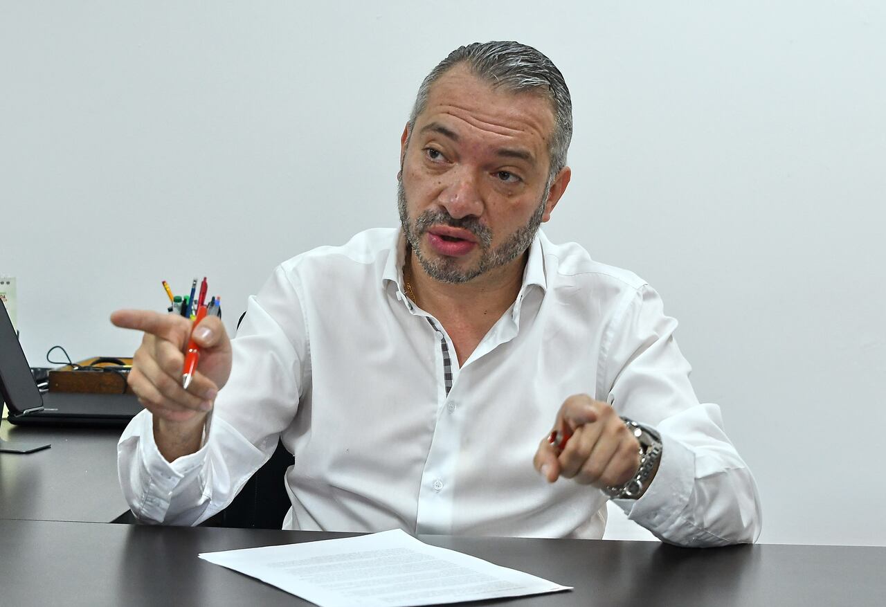 Andrés Felipe Stapper, Secretario de Gobierno
Es abogado especialista en derechos de empresas, derechos humanos y derecho internacional , humanitario. Tiene experiencia en el sector público, Abril 9 de 2024, Foto Wirman Rios, EL PAIS