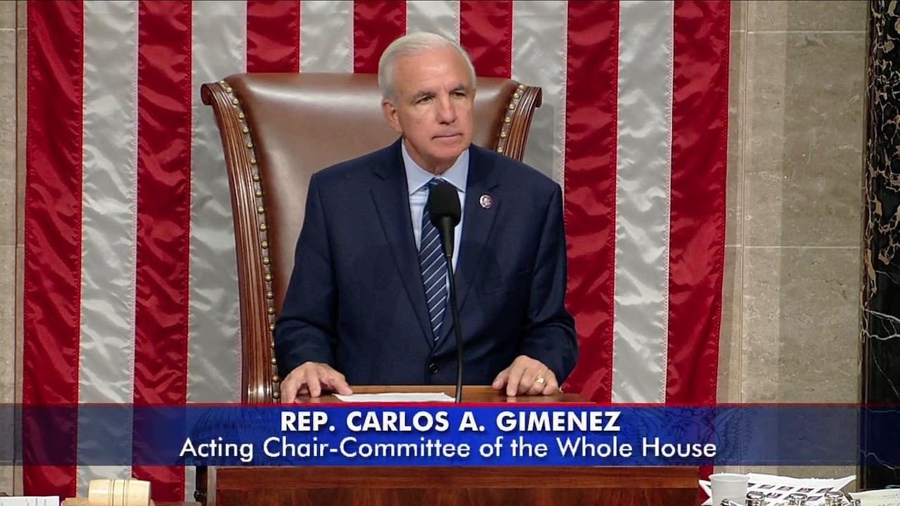 Carlos Giménez, congreissta norteamericano