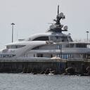 Este es el yate 'Graceful' del presidente ruso Vladimir Putin en el puerto de Sochi, Rusia, 13 de julio de 2015. Imagen de referencia. Foto: Marcus Brandt/picture alliance vía Getty Images).