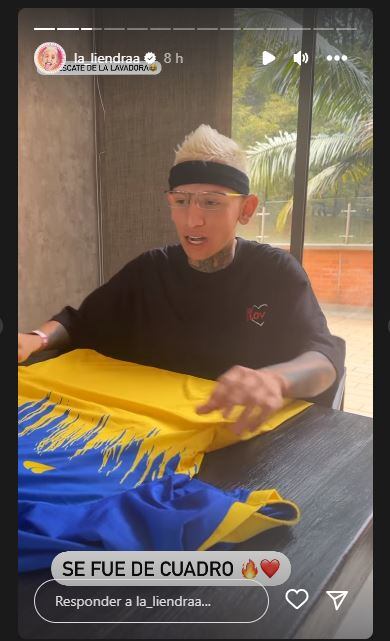 La Liendra aseguró que CR7 no le firmó la camiseta