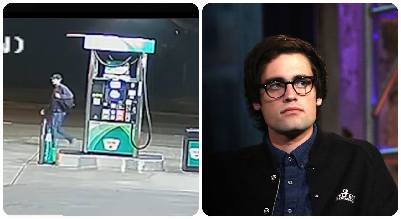 Nick Reiner, visto en una gasolinera cerca a la casa de sus padres