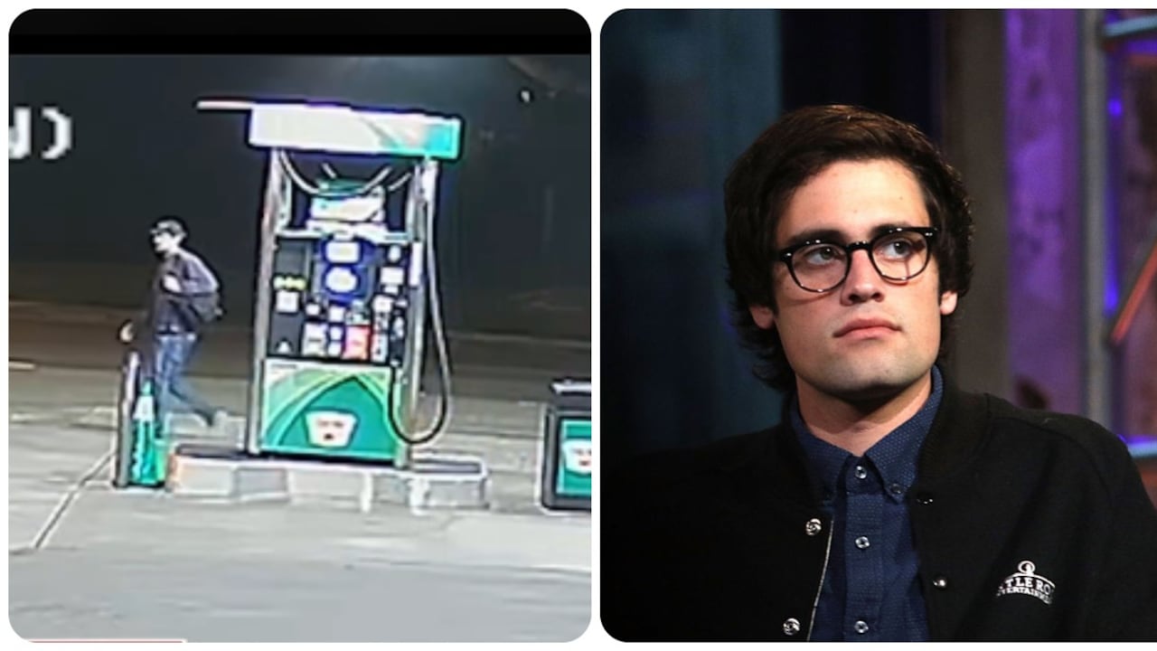 Nick Reiner, visto en una gasolinera cerca a la casa de sus padres