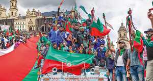 Los indígenas estuvieron cuatro días en Bogotá. Al ver que Duque no los iba a recibir, decidieron viajar de regreso al Cauca, donde anunciaron que seguirán luchando por sus derechos.