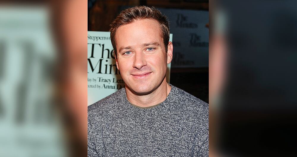 Armie Hammer. 