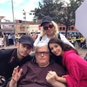 Juan Gustavo Cobo, Natalia Silva, Nicolás Corredor y Lucy.
