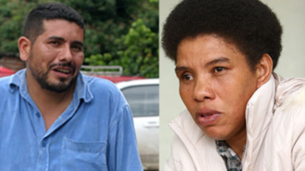 Raúl Agudelo Medina, alias ‘Olivo Saldaña’y Elda Neyis Mosquera García, alias ‘Karina’, saldrán de la cárcel para ser gestores de paz. (Fotos: Archivo SEMANA)