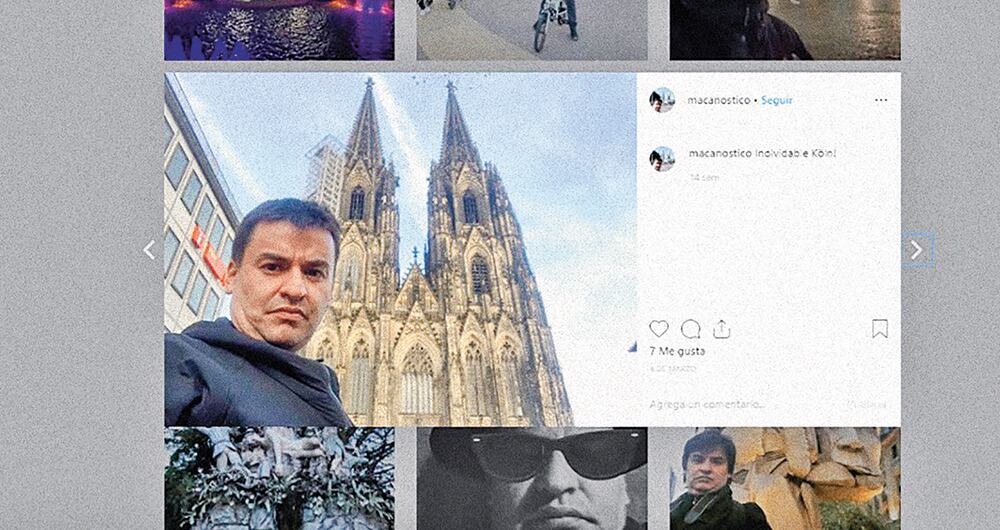 Mientras la enfermedad de Liliana empeoraba, Camilo se daba la gran vida viajando por el mundo.