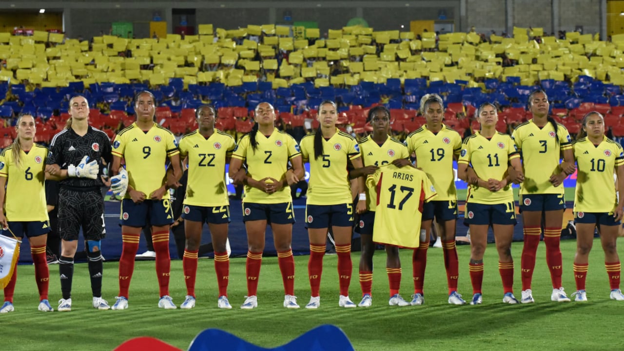 Selección Colombia - Final Copa América femenina 2022.