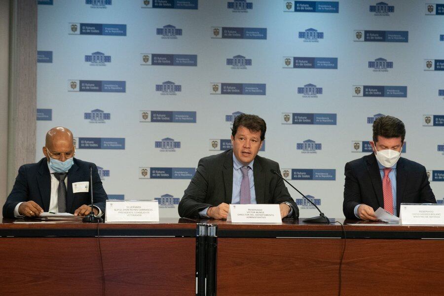 Víctor Muñoz director Administrativo de la Presidencia