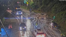El accidente dejó restricciones temporales en la movilidad del corredor.
