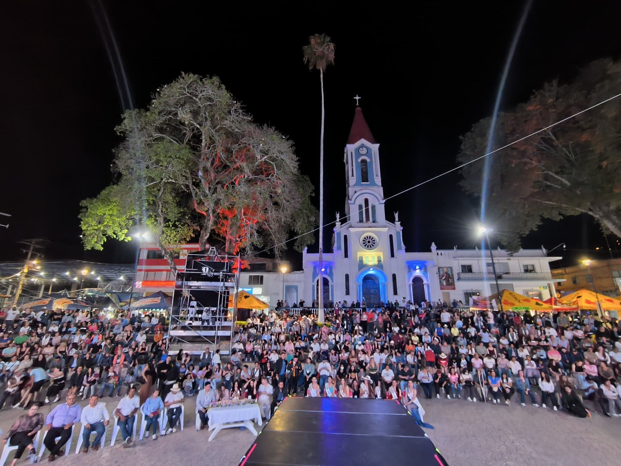 La iglesia del municipio es una de sus insignias.