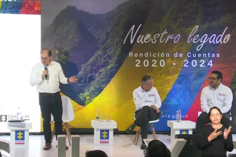 El fiscal Francisco Barbosa se reunió con la cúpula de la Fiscalía para entregar el balance de su gestión