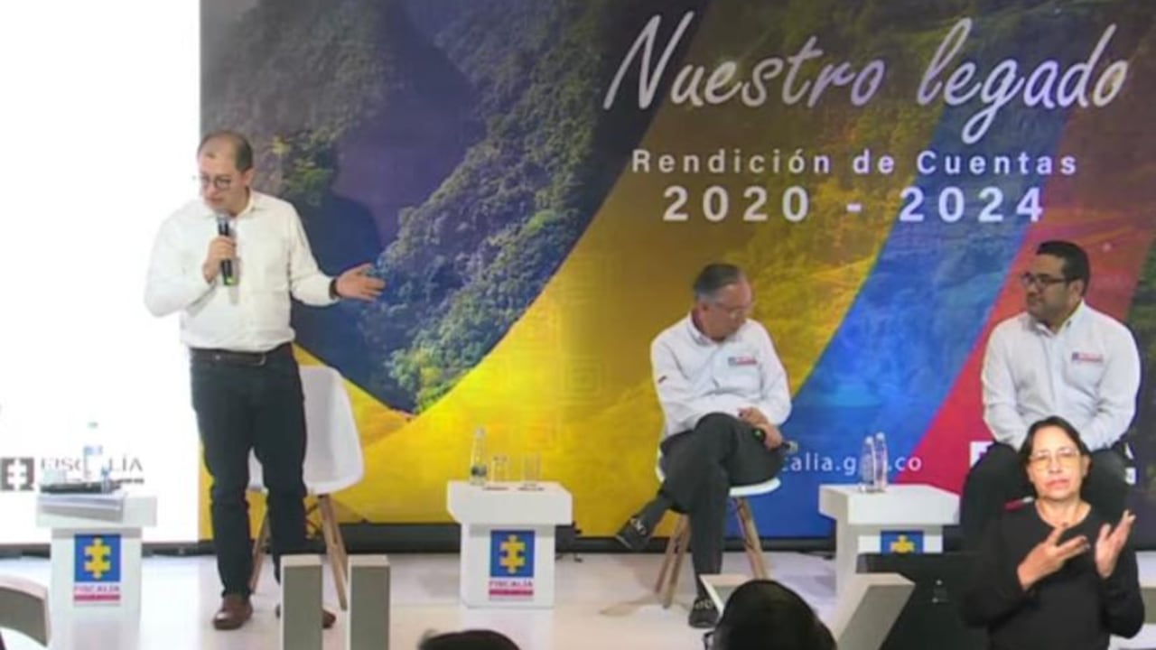 El fiscal Francisco Barbosa se reunió con la cúpula de la Fiscalía para entregar el balance de su gestión