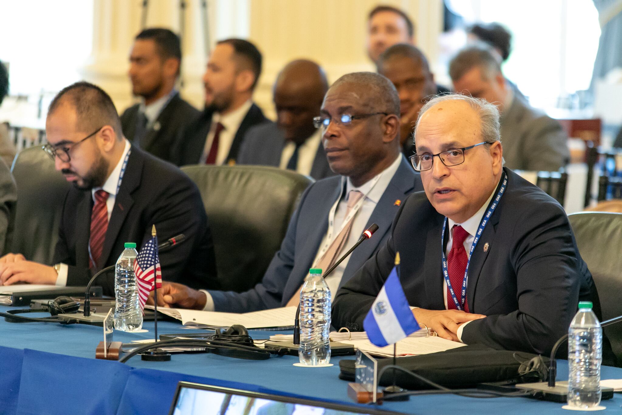 El embajador de Estados Unidos ante la OEA, Frank Mora