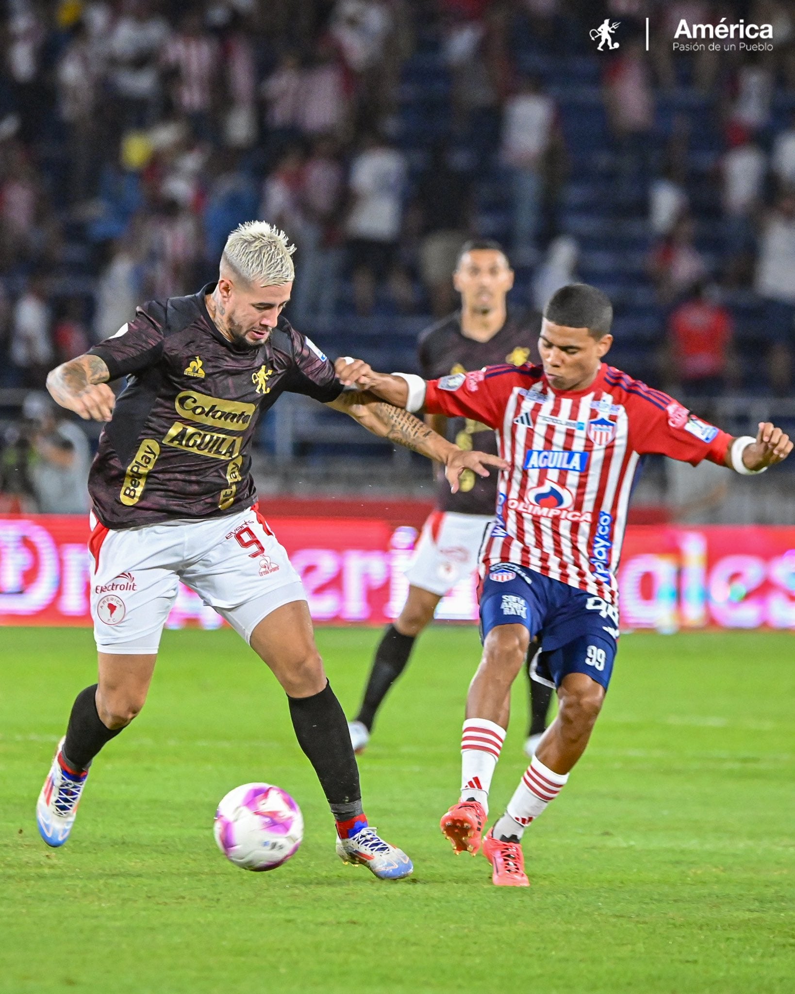 América y Junior cerraron el fin de semana futbolero en Colombia