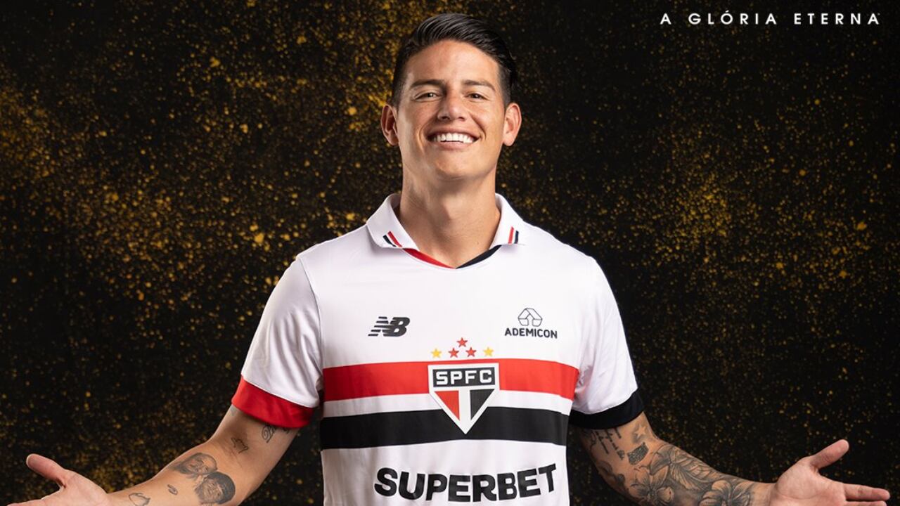 James Rodríguez vuelve a la Copa Libertadores tras 14 años.