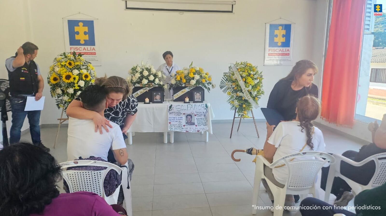 Nueva entrega de restos a víctimas de los paramilitares en el Casanare. Homicidios ocurridos hace más de 20 años.