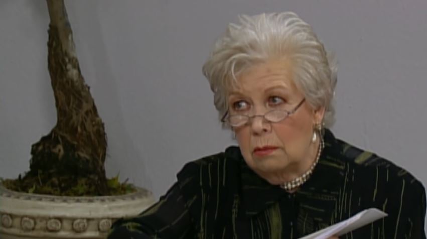 Profesora Hilda en Rebelde