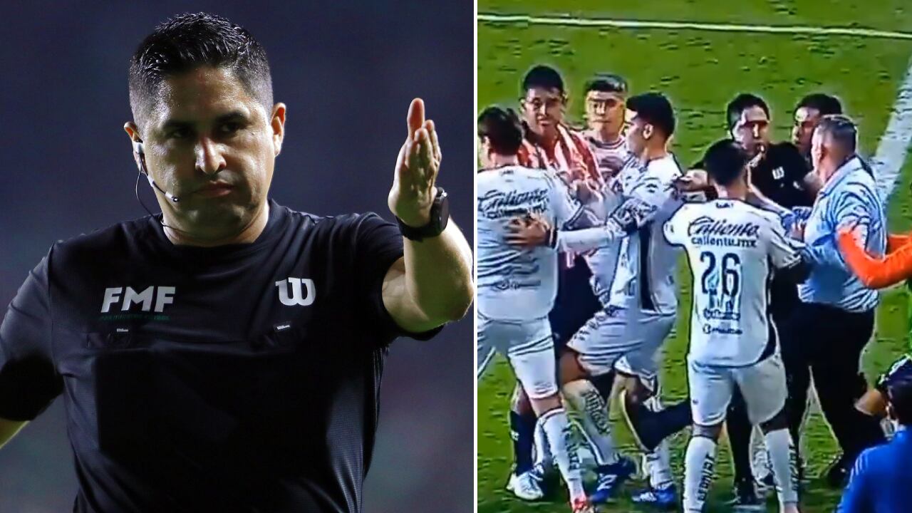 Óscar Mejía, árbitro del partido de Club León vs. Chivas