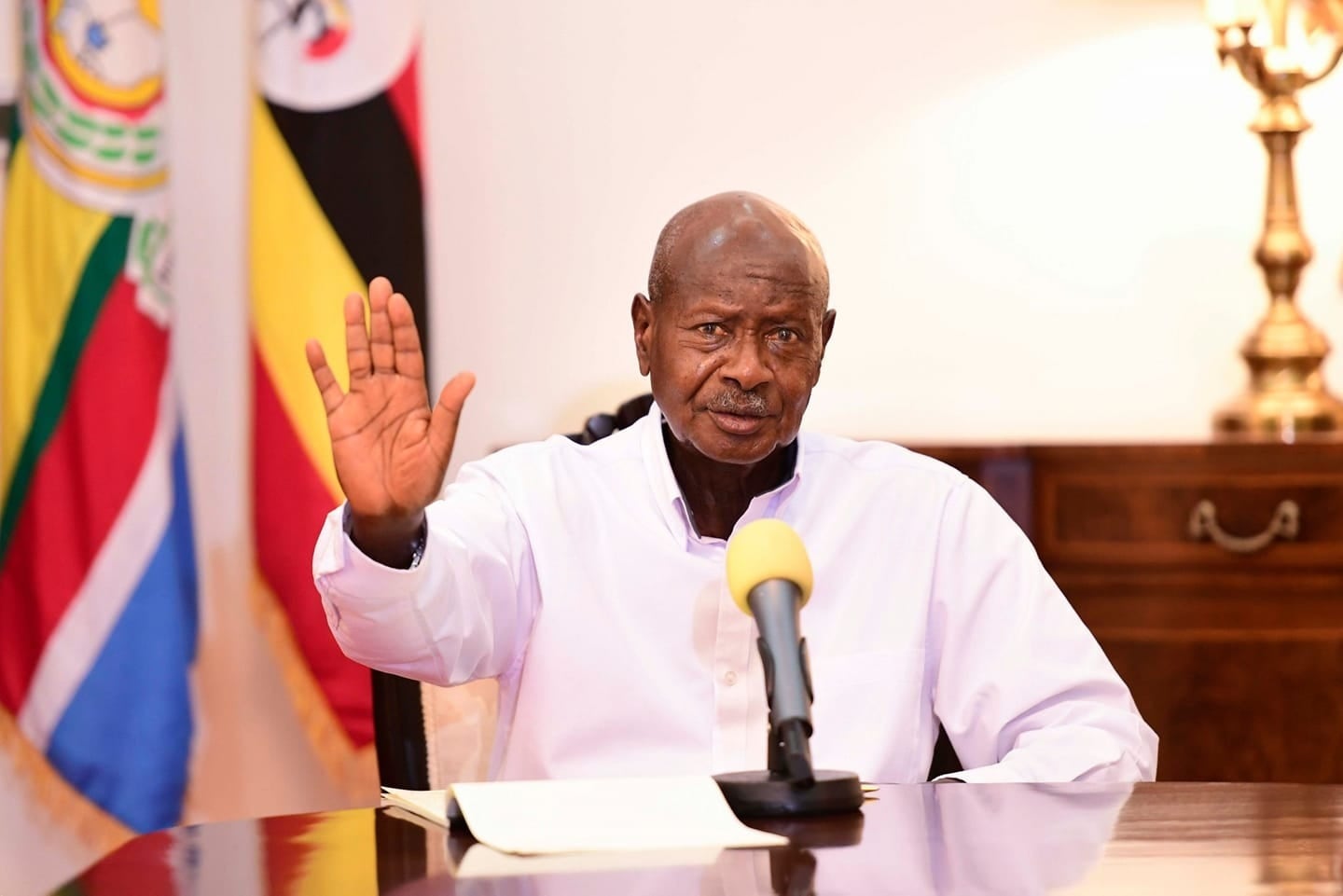 El presidente de Uganda, Yoweri Museveni