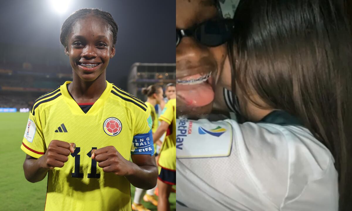 Linda Caicedo. Novia Foto: Getty Images/Joern Pollex - FIFA//Captura de pantalla