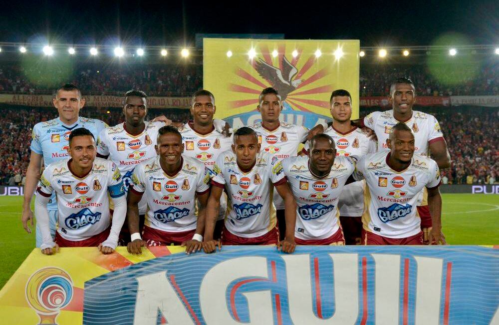 Deportes Tolima estuvo a punto de sorprender a los cardenales en El Campín. Foto: Diana Rey Melo.