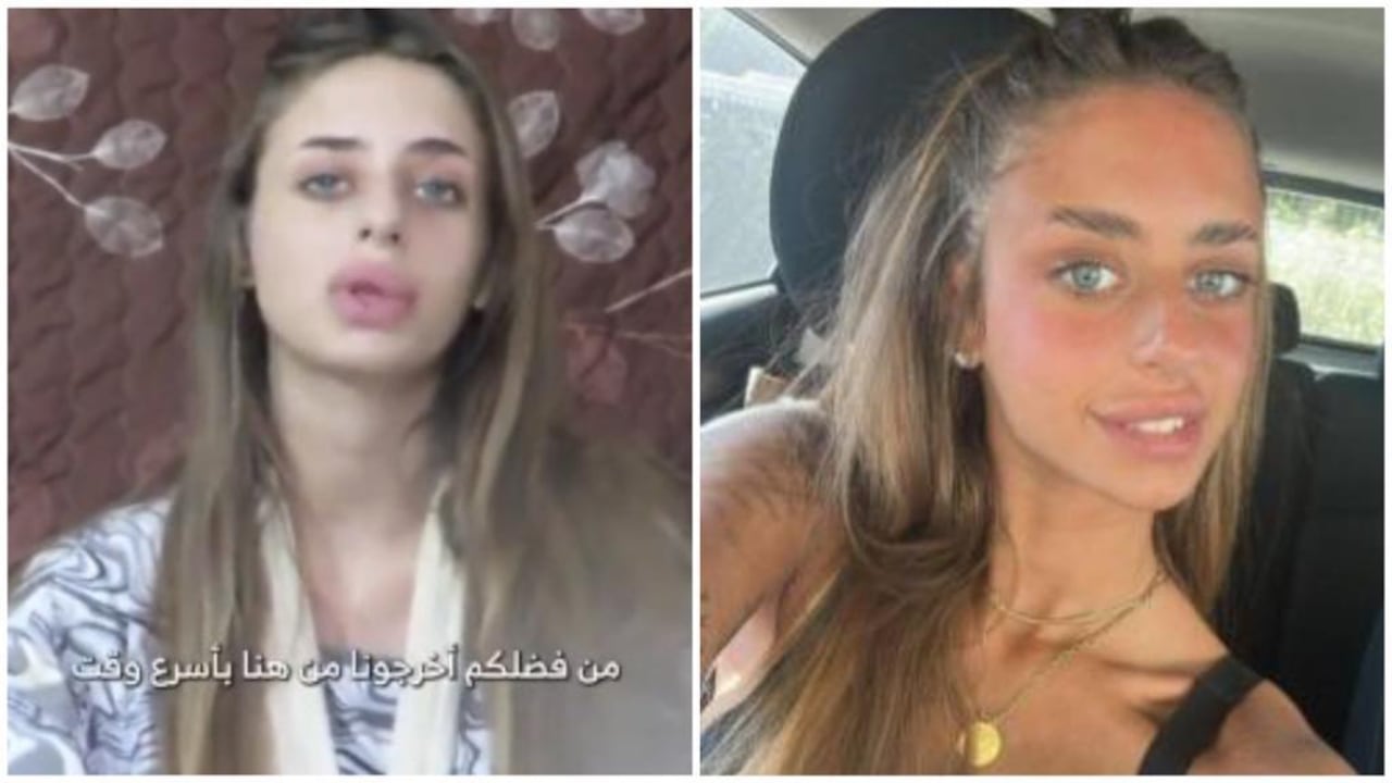 Hamás tomó a la joven como rehén desde Sderot el 7 de octubre.