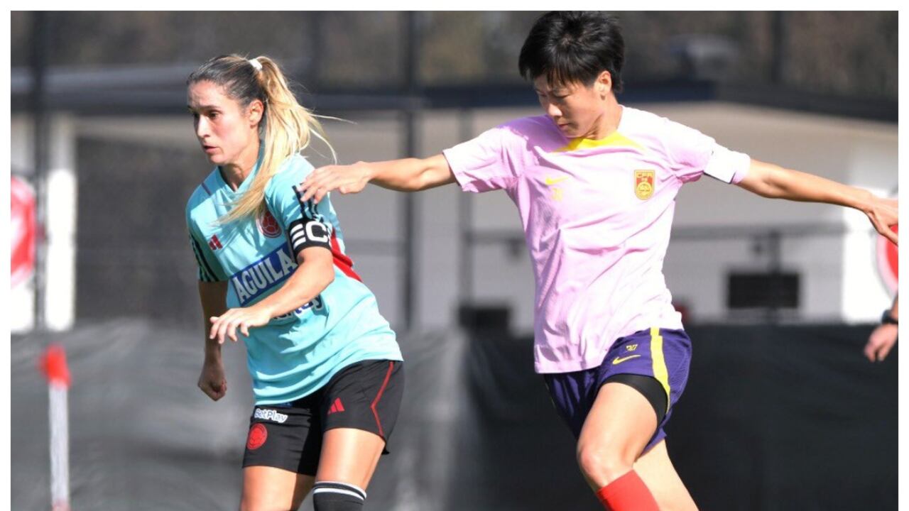 Selección Colombia Femenina de mayores enfrentó su amistoso contra China