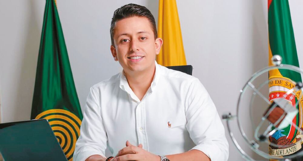   Miguel Ángel Moreno, alcalde de Floridablanca