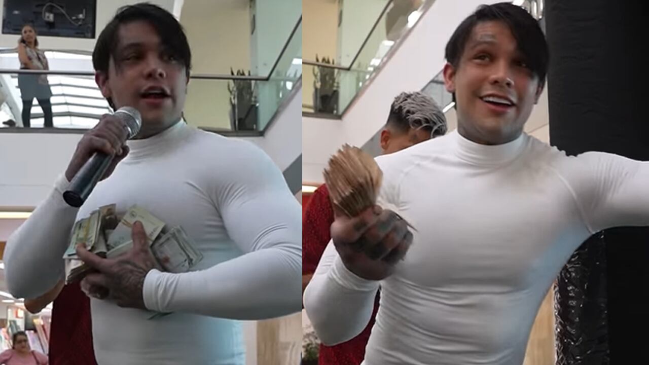 Cossio fue feliz viendo participar a la gente en su concurso. Foto: Facebook Yéferson Cossio.