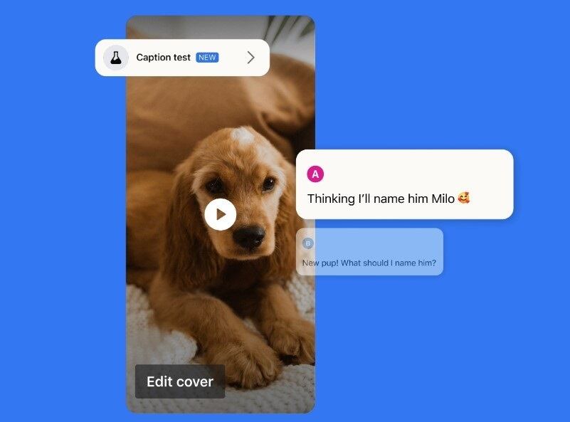 Meta ayudará a los creadores a probar contenido en los 'reels' antes de publicarlos.