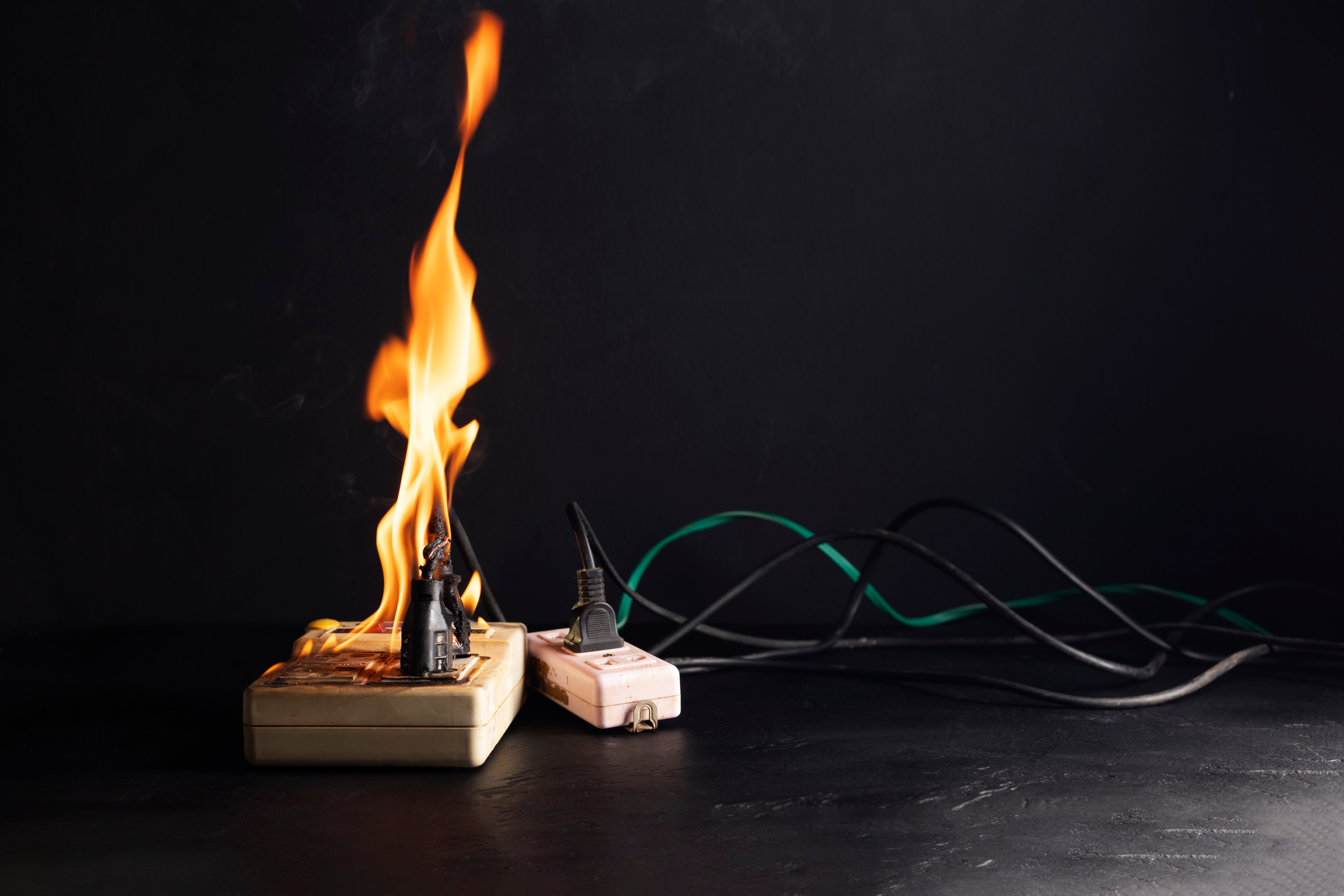 Los electrodomésticos generalmente se encuentran en áreas de la casa donde el fuego podría ser difícil de controlar rápidamente.