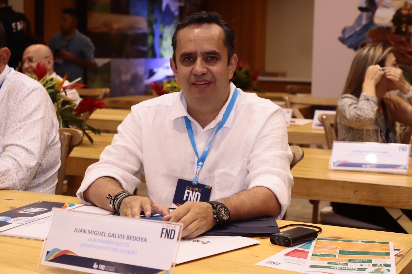 Juan Miguel Galvis Bedoya. FOTO: Cortesía de su equipo