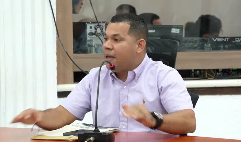 Alexis Castillo, concejal de Barranquilla.